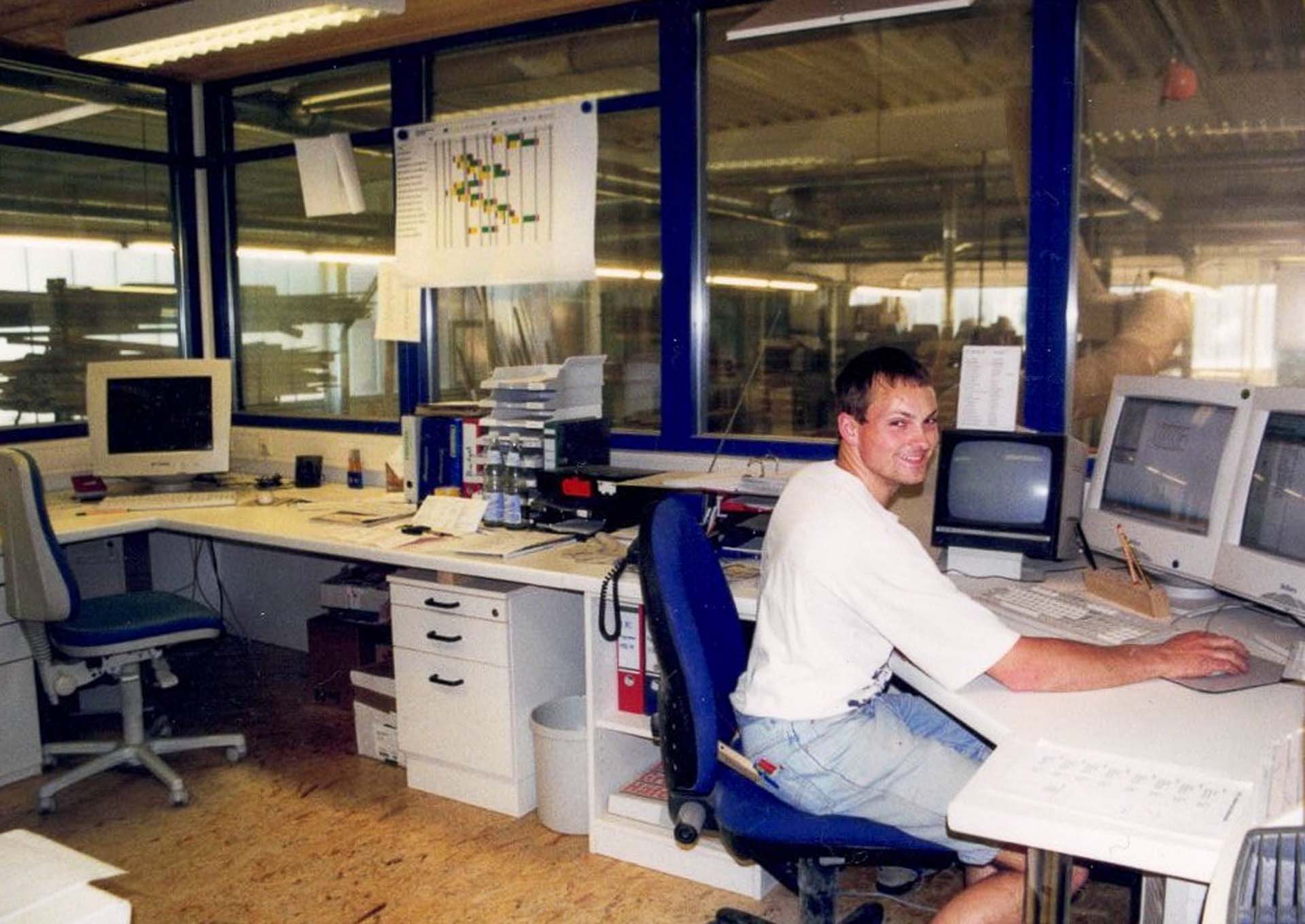 25 Jahre CNC - Innenansicht Büro
