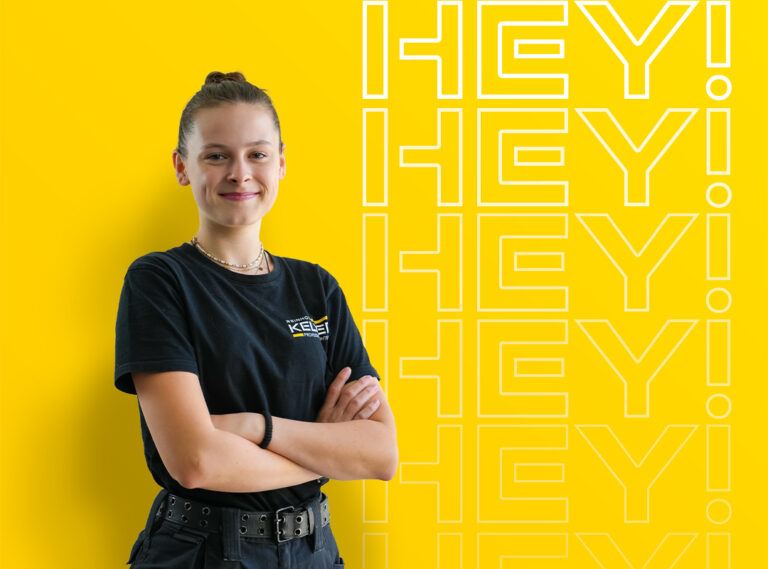 HEY! Alicia, gelb, Interview Schreiner, REINHOLD KELLER Group