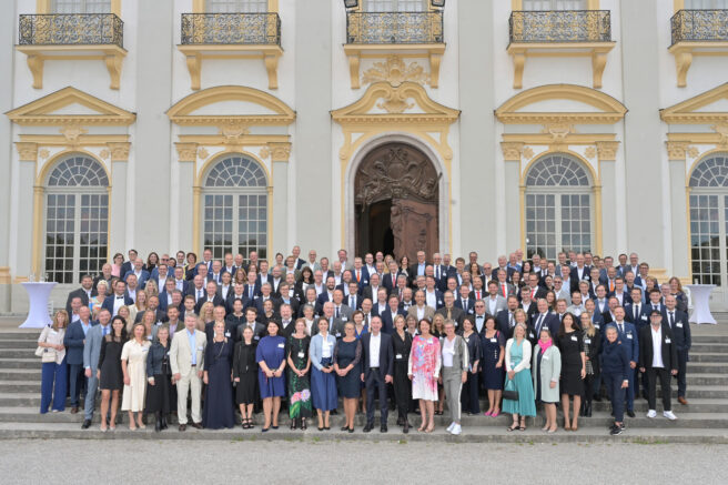 BAYERN'S BEST 50, group photo of award winners, REINHOLD KELLER Group