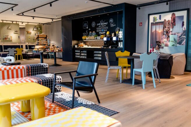 Motel One Antwerpen, Frühstücksbereich
