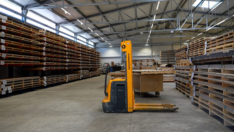 Hallenneubau Materiallager
