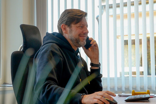 Interview Andy, Telefonat, REINHOLD KELLER Group