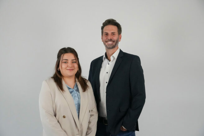 Contacts Melisa Cagran and André Leibacher, REINHOLD KELLER Group