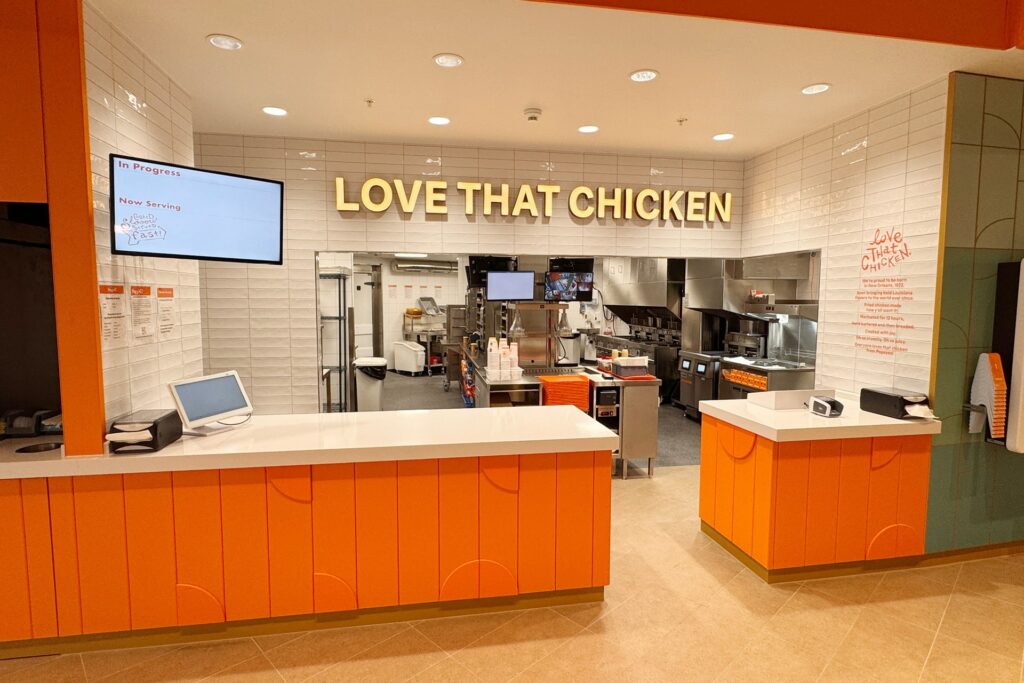 Popeyes Neuchâtel, Counter, REINHOLD KELLER Group