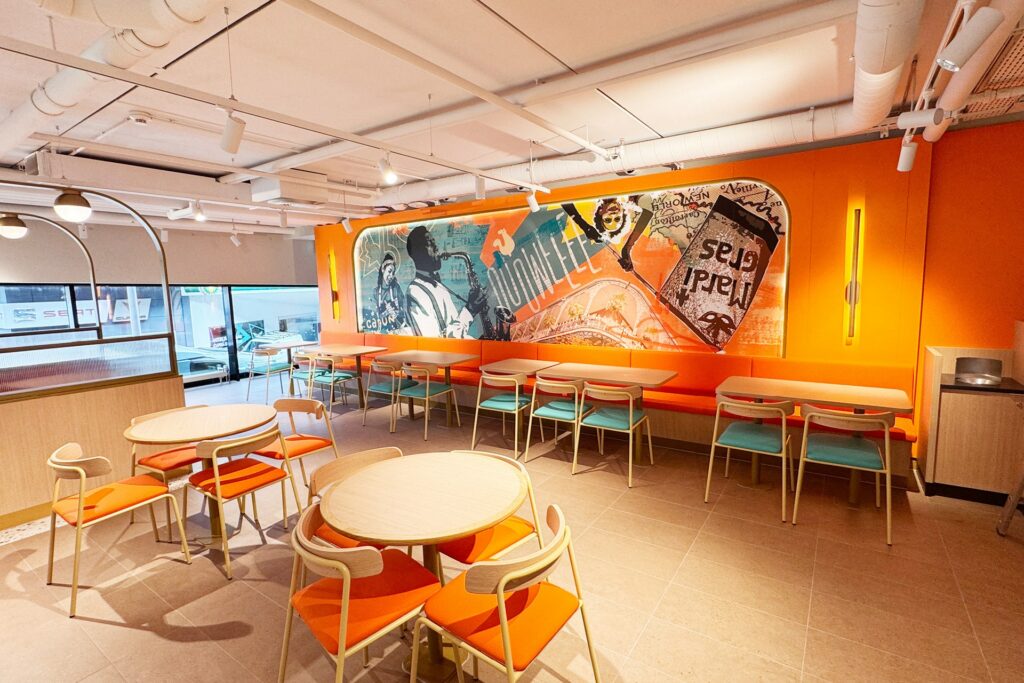 Popeyes Neuchâtel, Wallmural, REINHOLD KELLER Group
