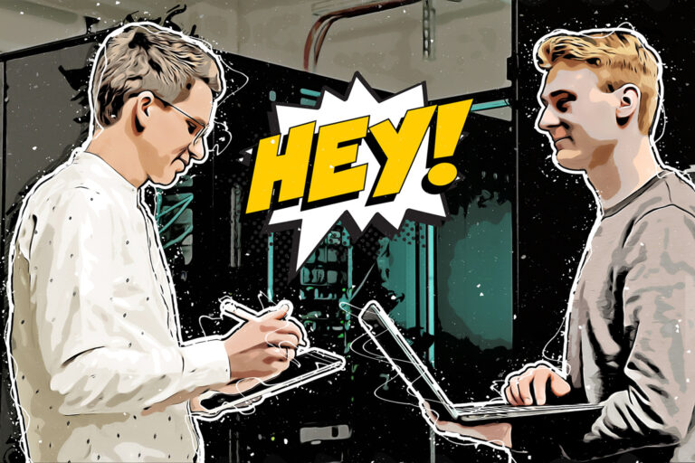 Fachinformatiker Systemintegration, Ausbildung, HEY!, Cartoon Effekt