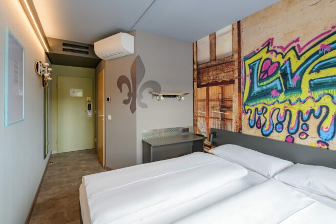 Felix Hotel Darmstadt Downtown, Wanddesign