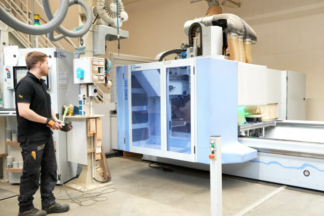 Data Records, David at the CNC Machine, REINHOLD KELLER