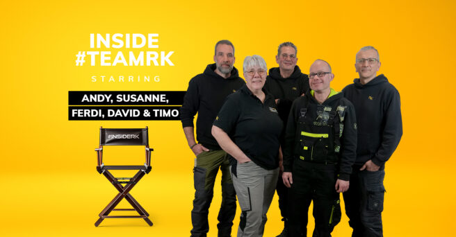 Andy, Susanne, Ferdi, David & Timo, Team Haustechnik, REINHOLD KELLER