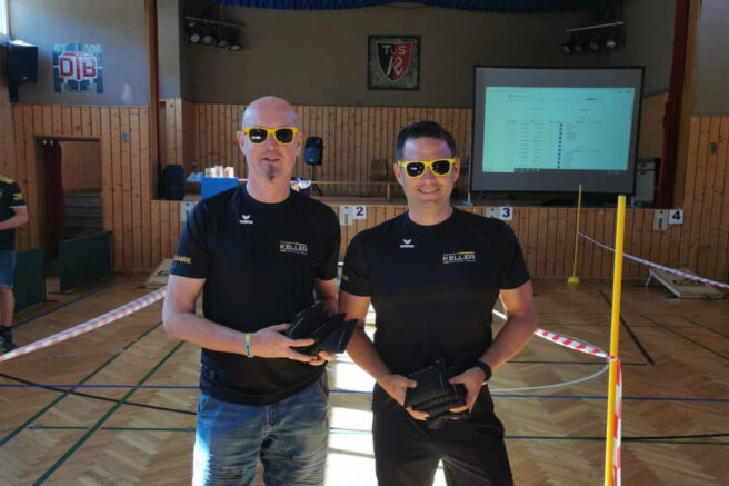 Cornhole Turnier Röllfeld, Peter und Christoph, REINHOLD KELLER Group