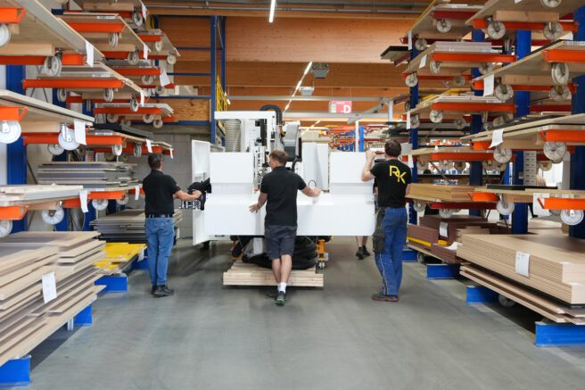CNC machine in production, REINHOLD KELLER